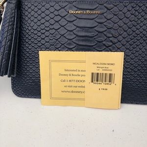 Dooney & Bourke Crocodile Richmond Clutch